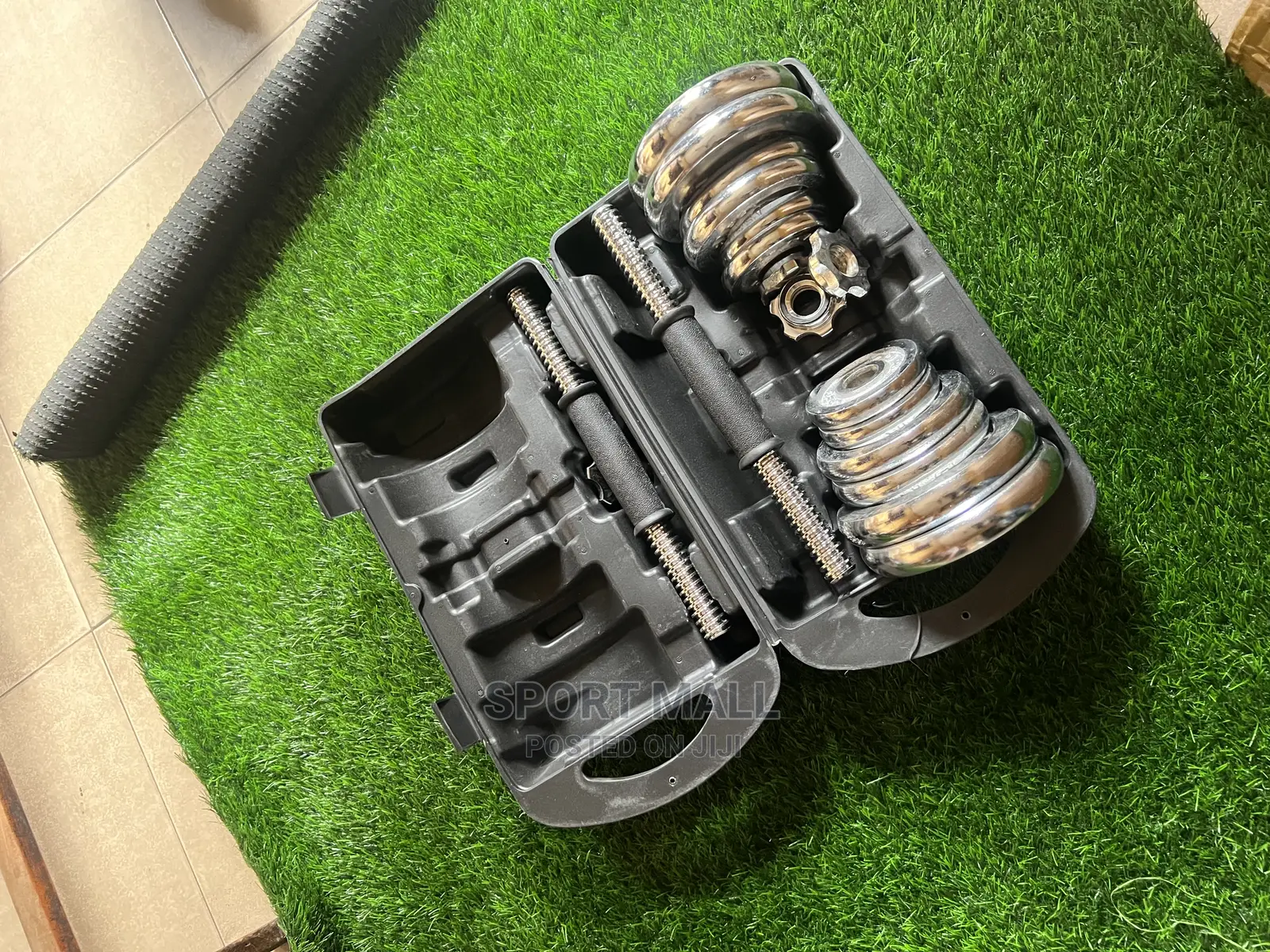 20kg Adjustable Chrome Detachable Dumbell