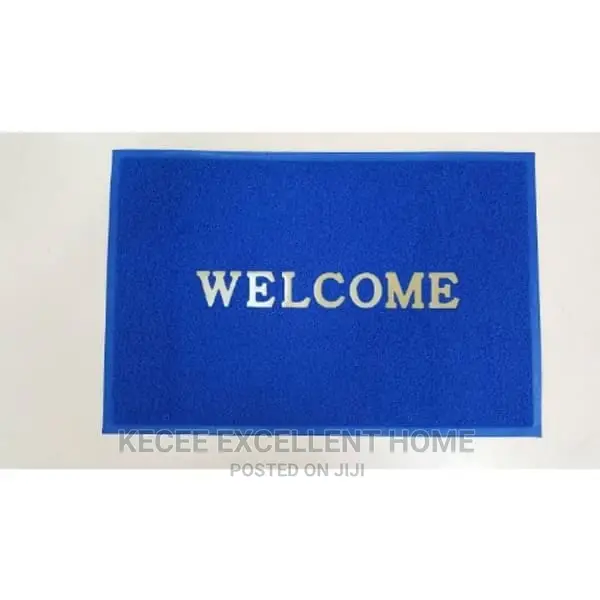 Rubber Foot Mat - Blue