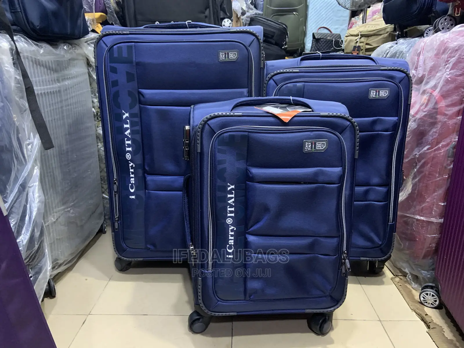 Set of Quality Imported Icarry Italian Traveling Luggage