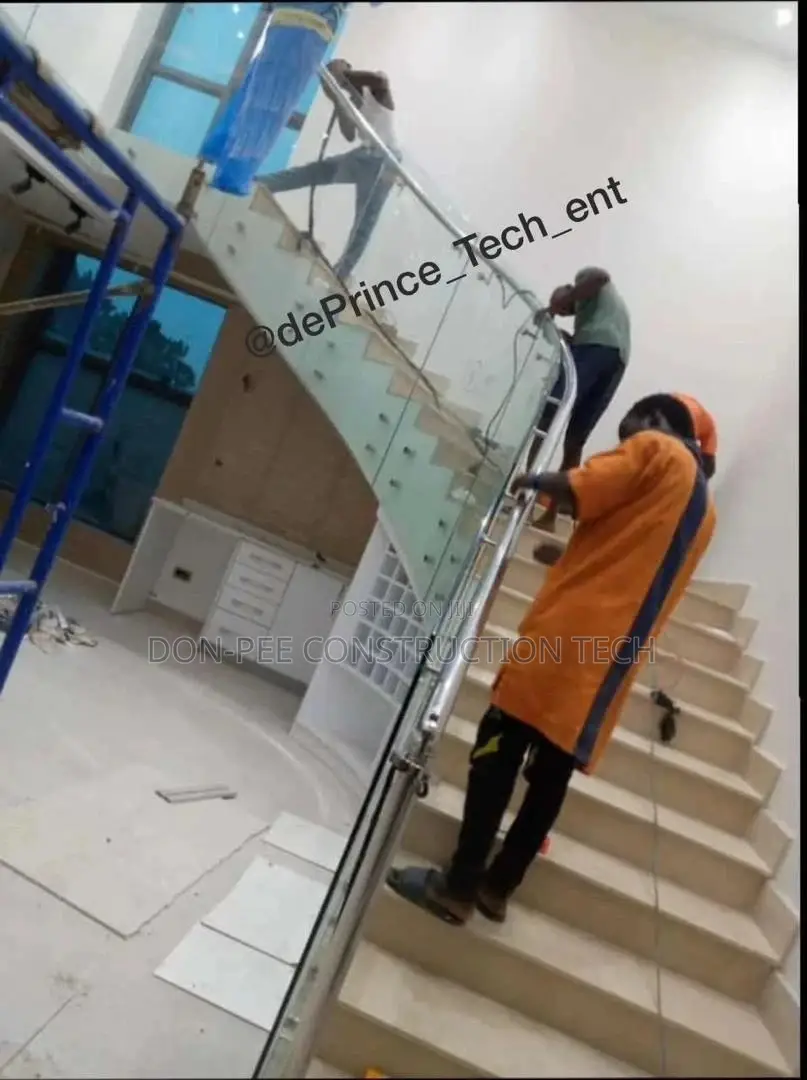 Gray Glass Handrails 005
