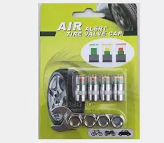 Air Alert Tire Valve Cap With Wrench