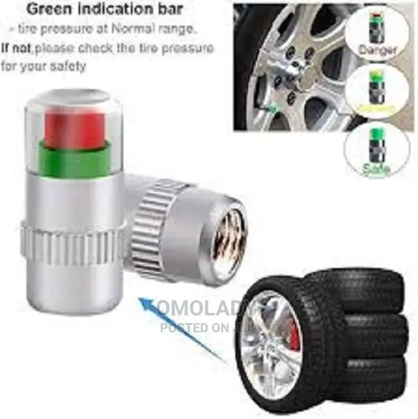Air Alert Tire Valve Cap With Wrench