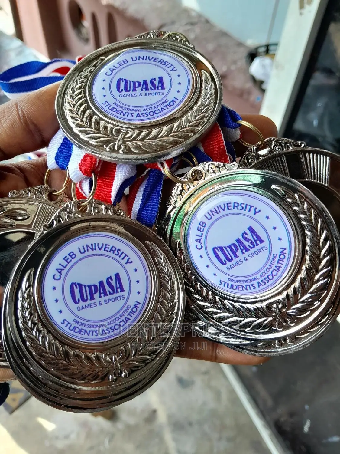 Gold and Silver Medals With Clean Printing