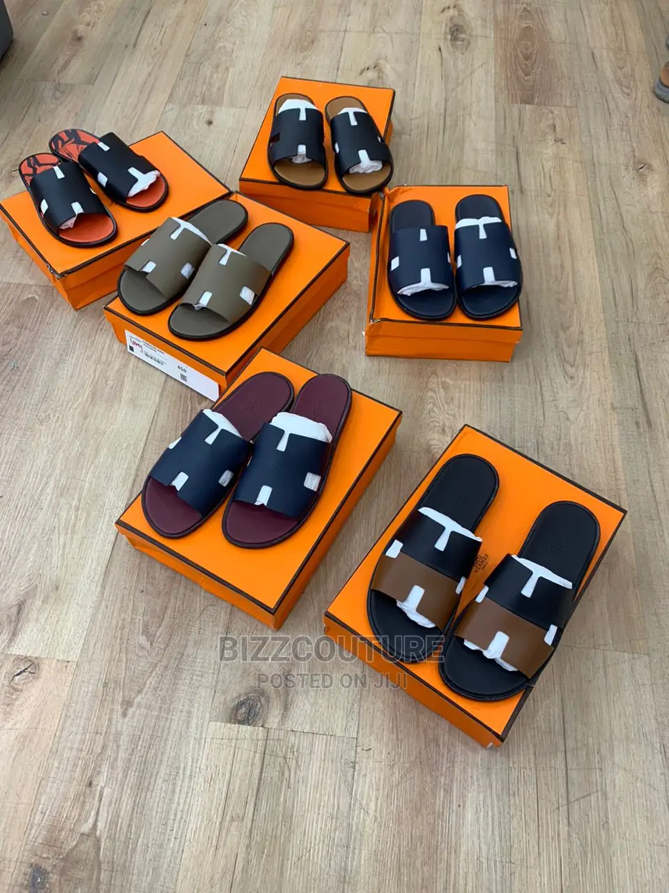 Original Italian HERMES Slippers Available in Store