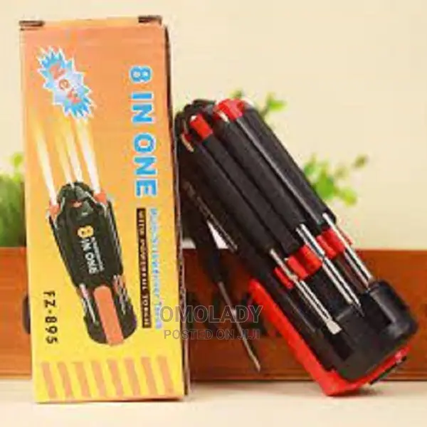 8 in One Multi Screwdriver Torch