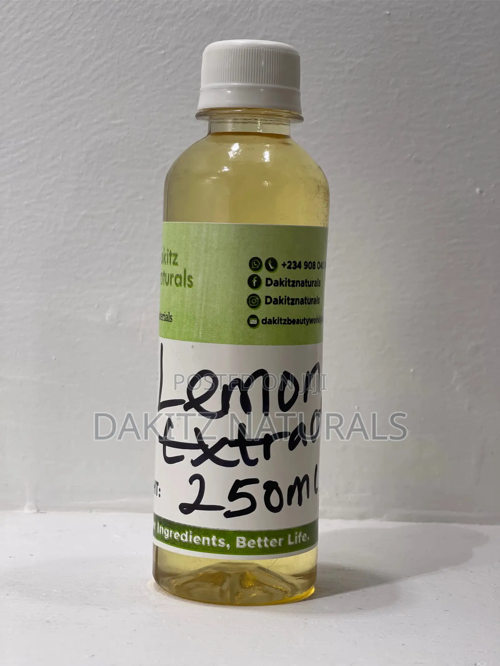Lemon Extract 250ml