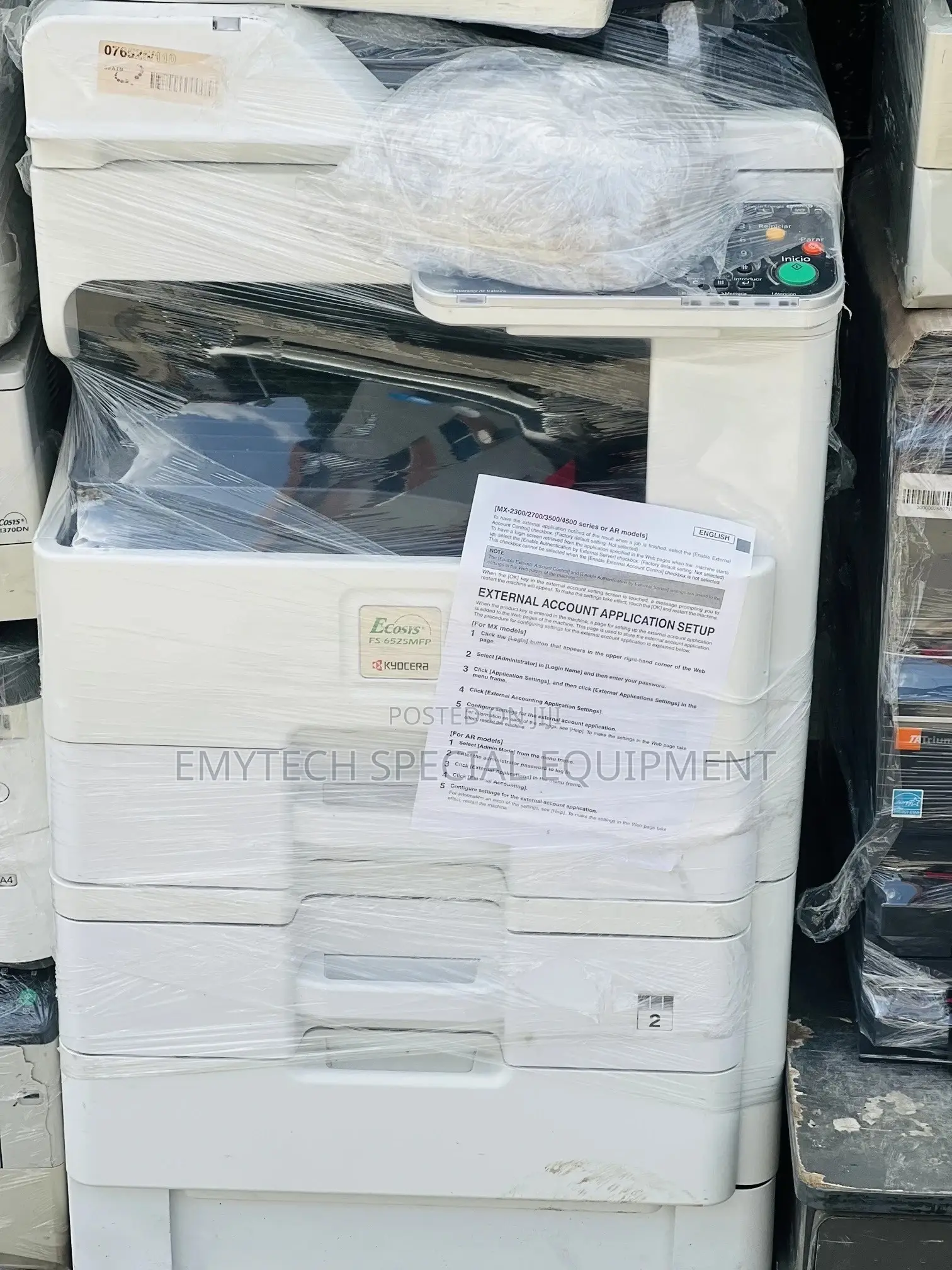 Kyocera Ecosys Fs-6525mfp
