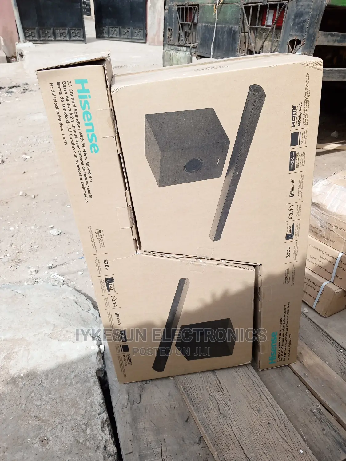 Original Hisense Soundbar 320W Etc.