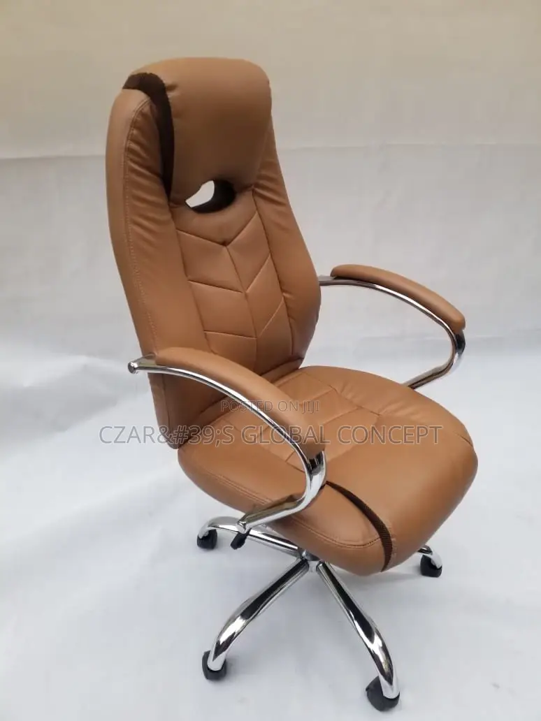 Quality Executive Adjustable Swivel Leather Office Chair.