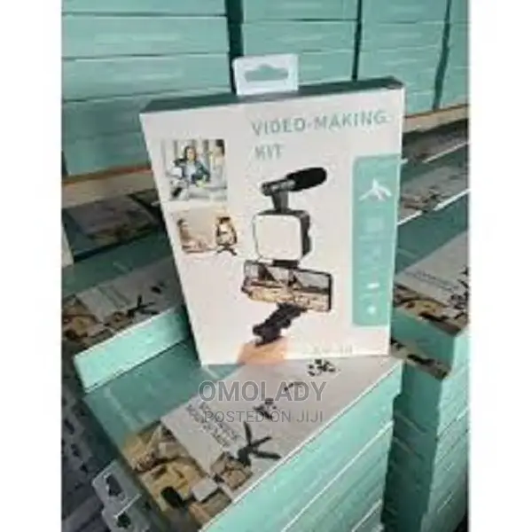 Video Creation Kit With Tripod Stabilizer Phone Holder