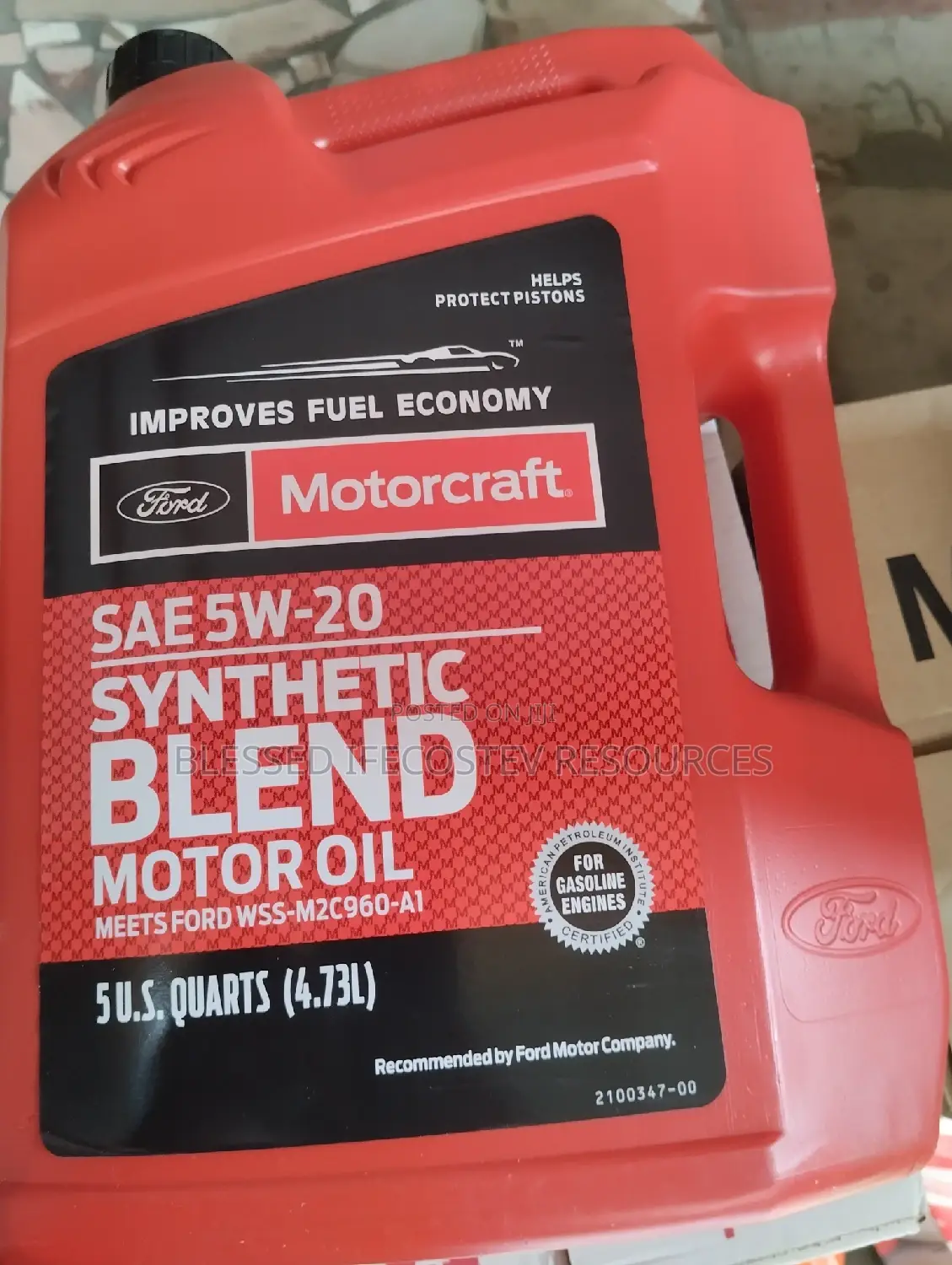 Ford Synthetic Oil
