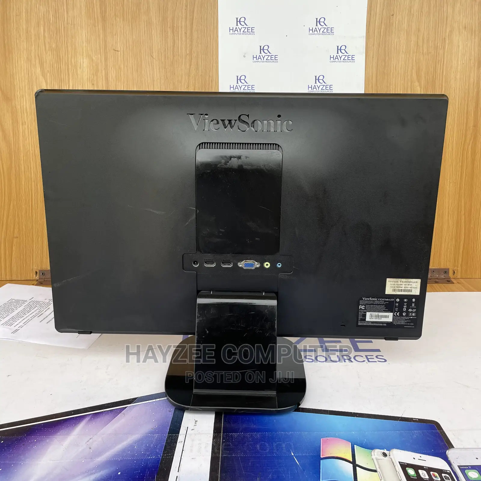 Viewsonic VX24MH 24 Inches LED Monitor