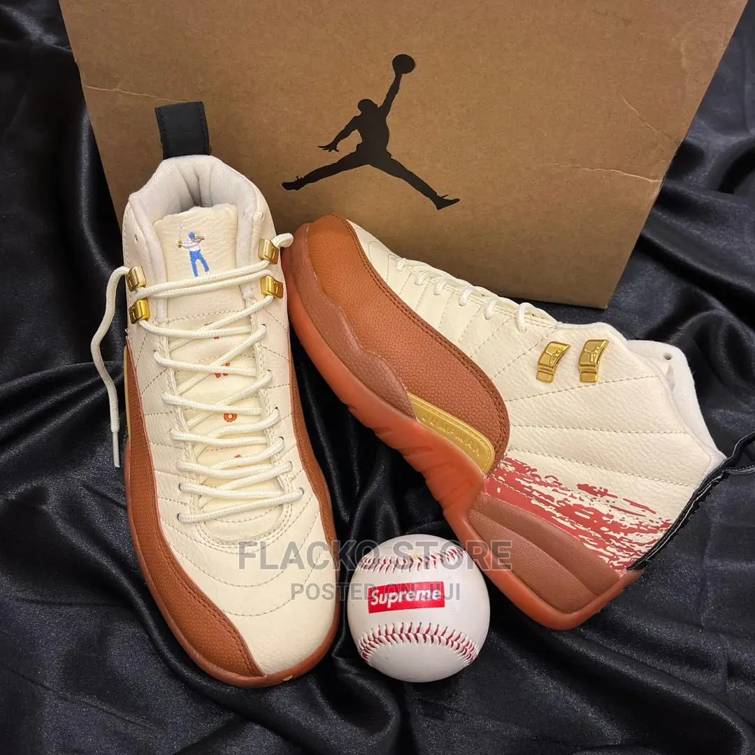Original Air Jordan 12 Retro Eastside Golf Sneakers