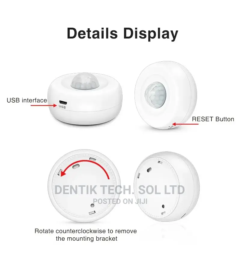 Tuya Smart Wifi Infrared Pir Motion Sensor