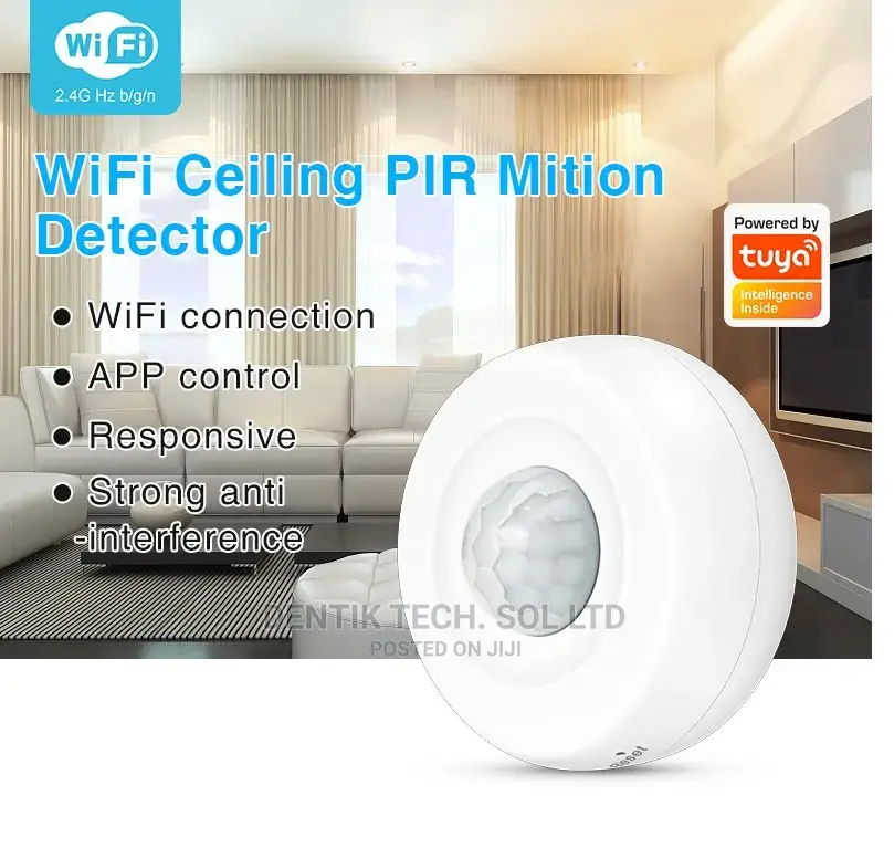 Tuya Smart Wifi Infrared Pir Motion Sensor
