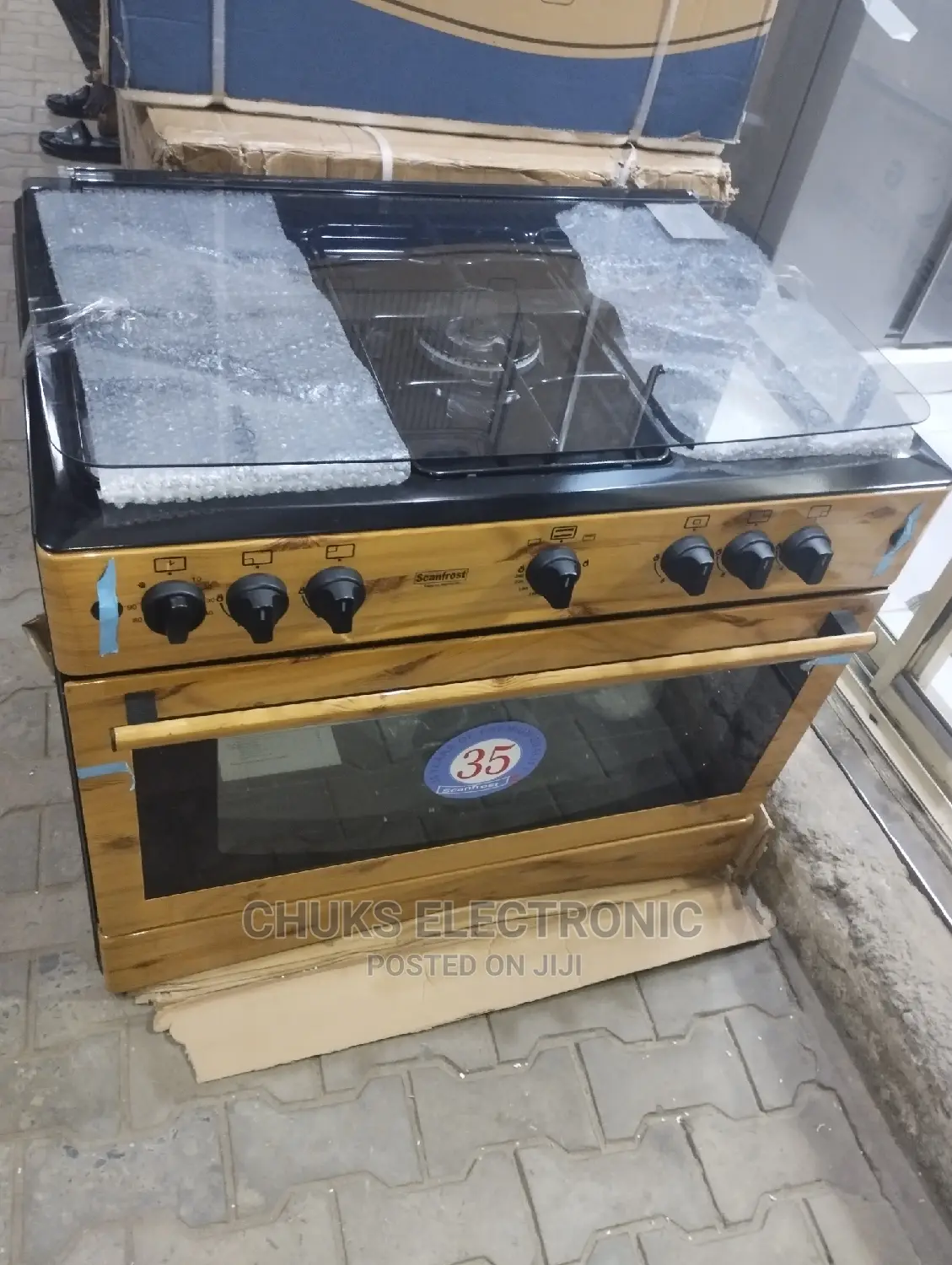 Scanfrost 5burners Cooker