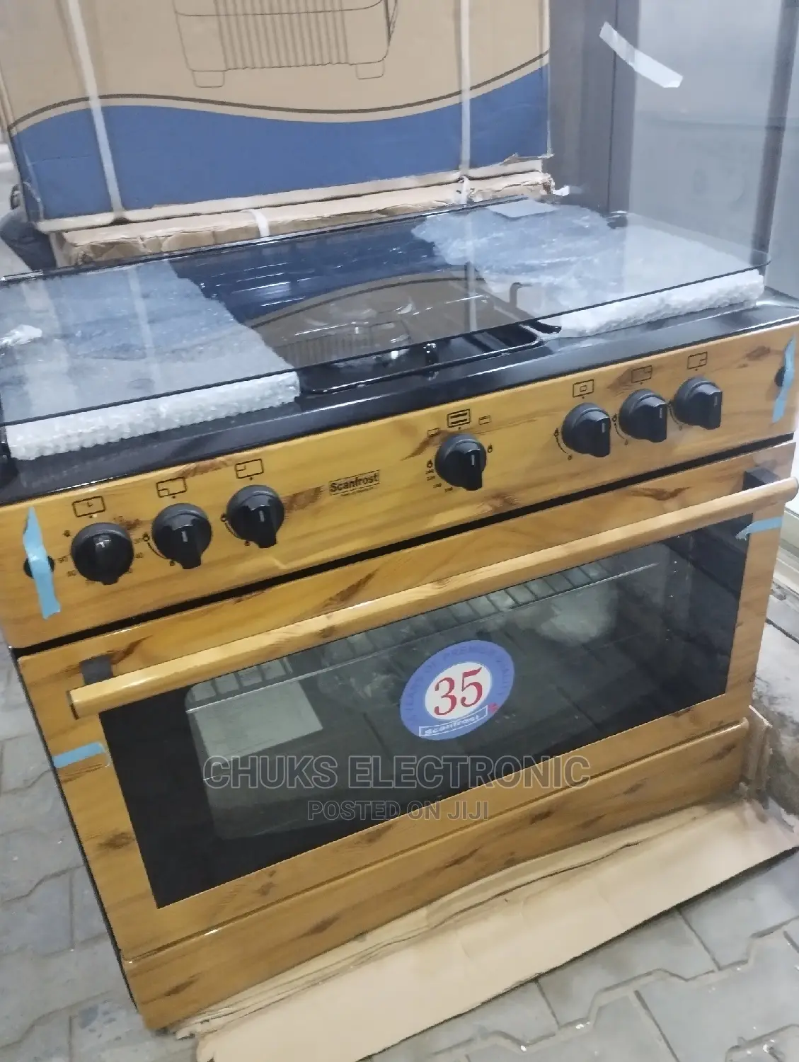 Scanfrost 5burners Cooker