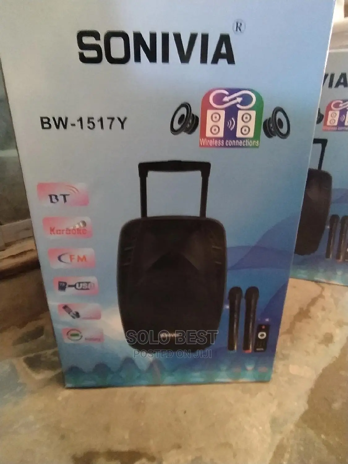 15 Inches SONIVIA PA System With Equaliser