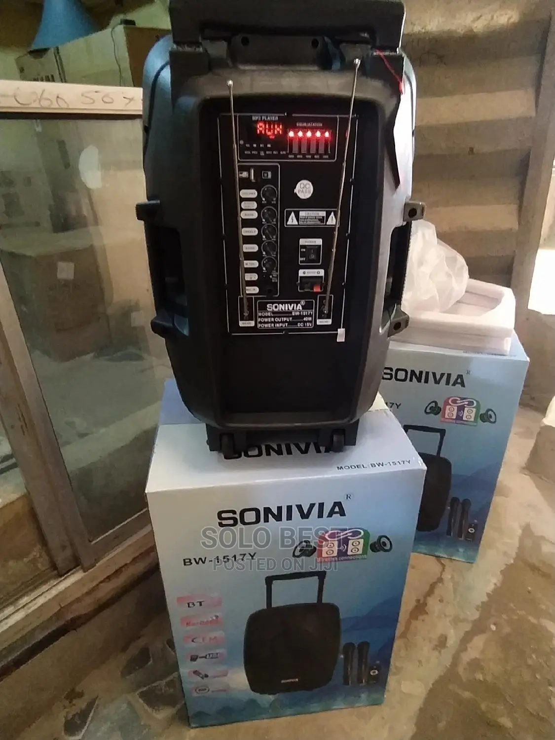 15 Inches SONIVIA PA System With Equaliser