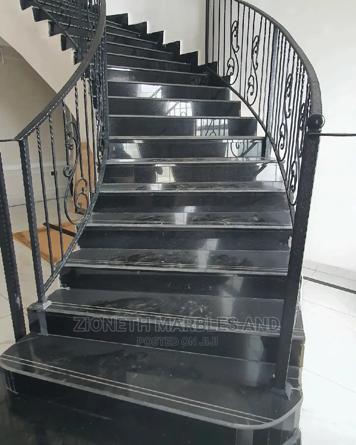 Indian Black Galaxy Granite Slab