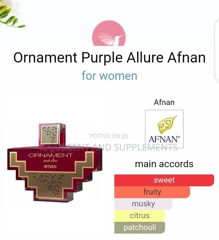 Ornament Purple Allure by Afnan