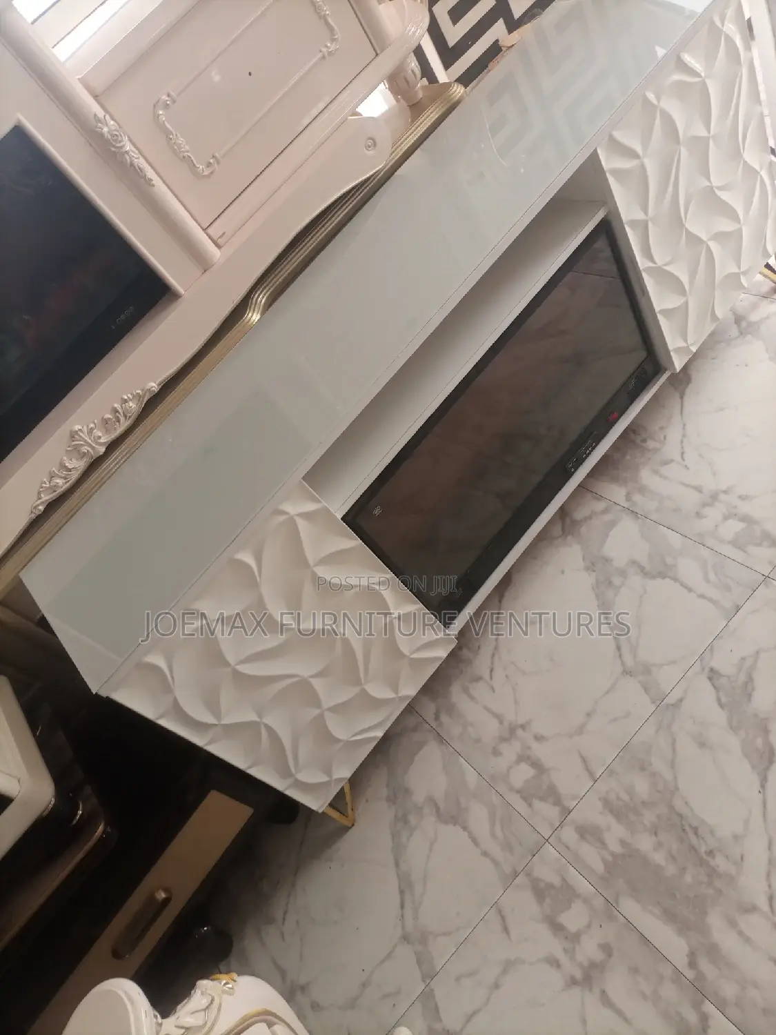 Fireplace TV Stand With Speaker