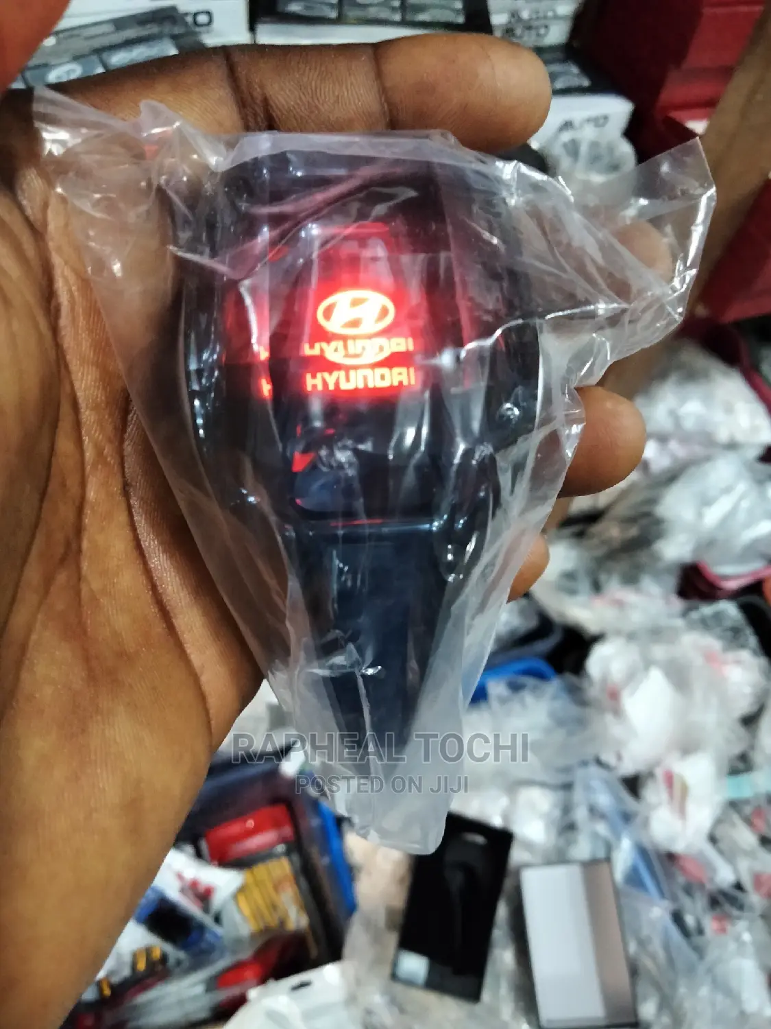 Gear Knob 7 Color Led Crystal
