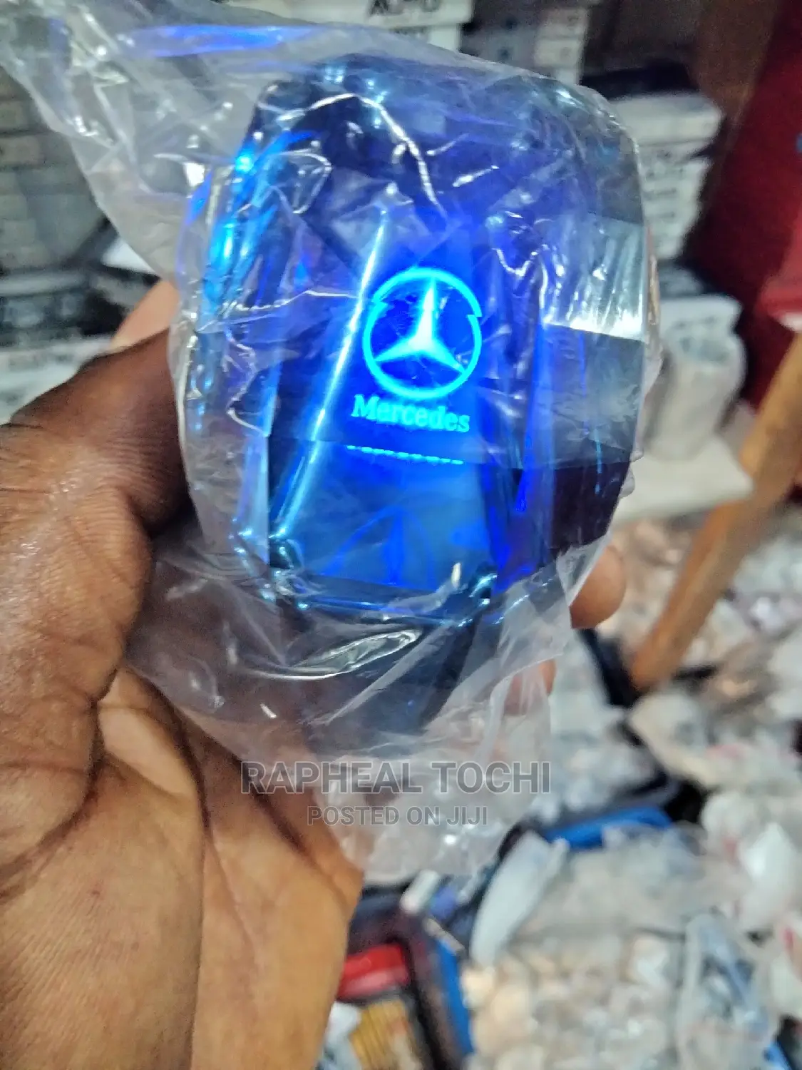 Gear Knob 7 Color Led Crystal