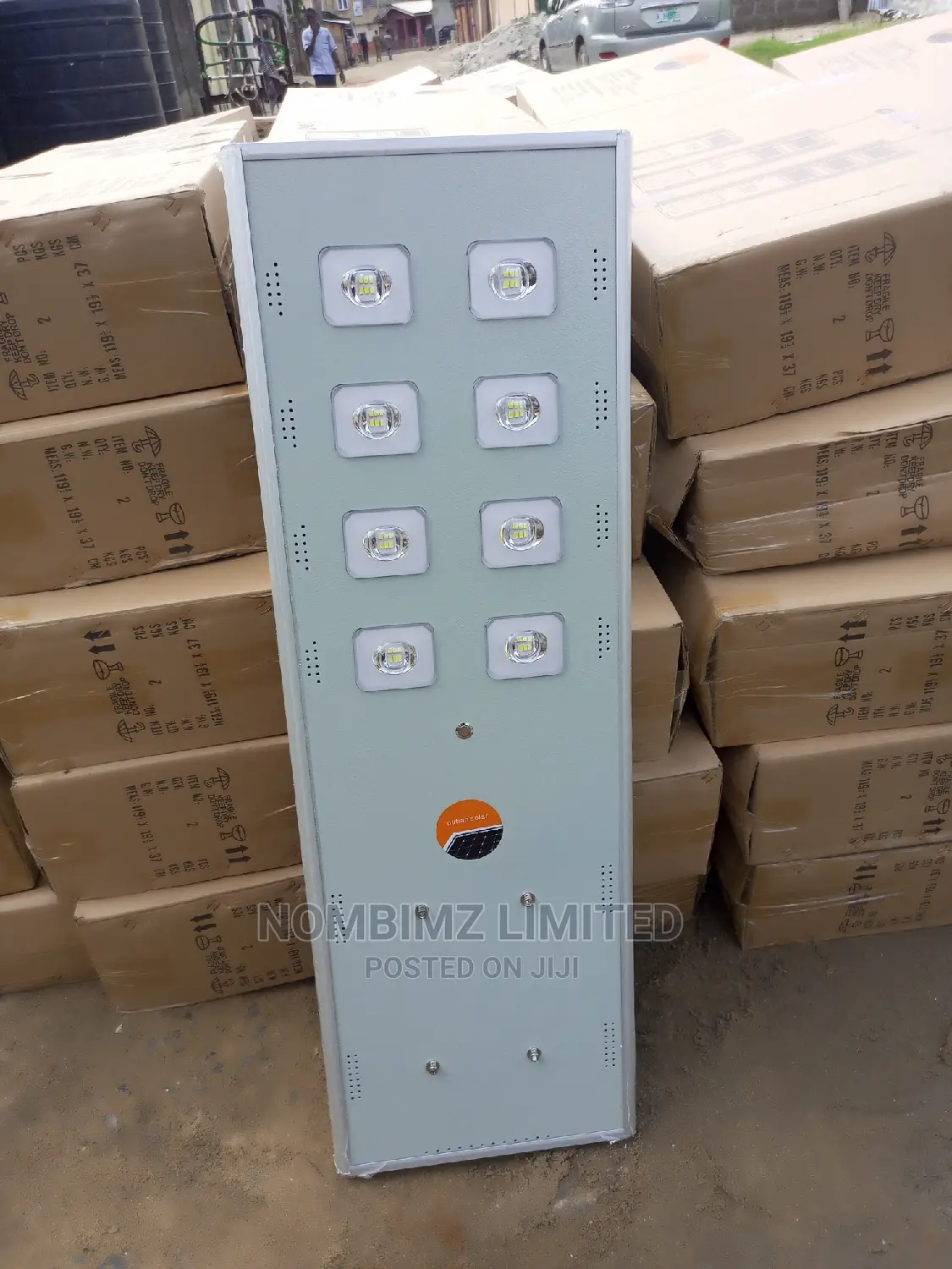 60-100w 8 Eyes Putain Nombimz All in One Solar Street Light