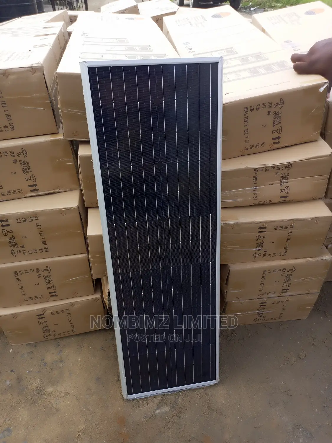 60-100w 8 Eyes Putain Nombimz All in One Solar Street Light