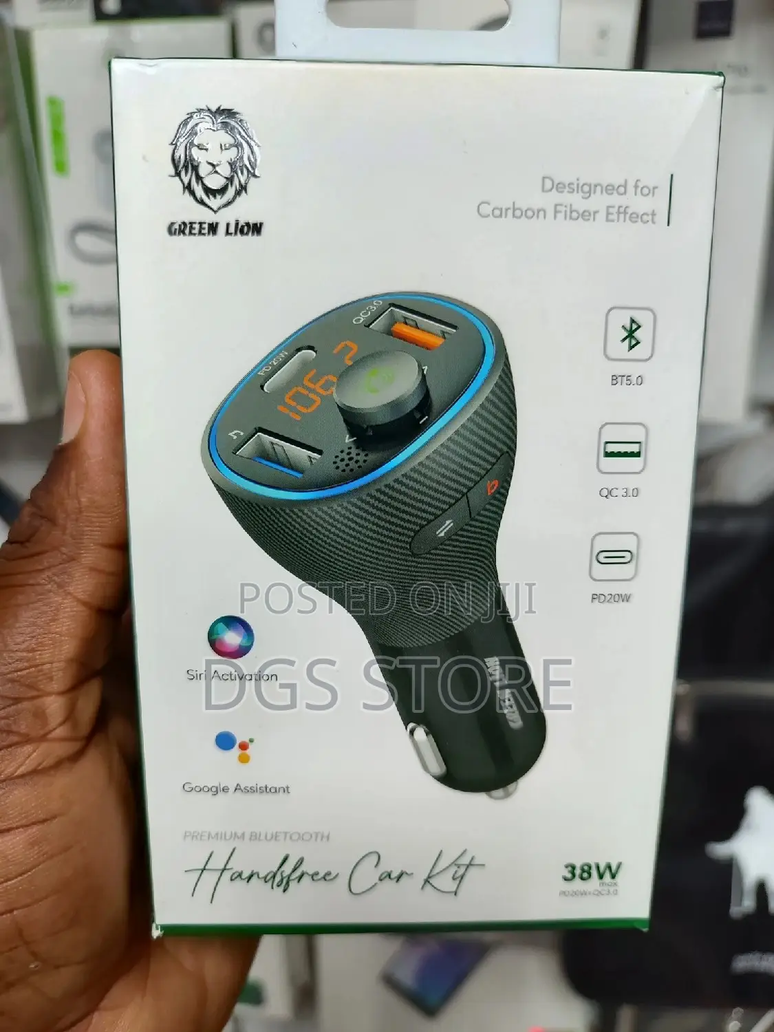 Green Lion Bluetooth Handsfree Caekif