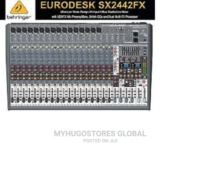 Behringer Eurodesk Sx3242fx Ultra-Low Noise Design 32-Input