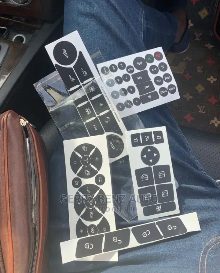 Stickers for Interior Steering,Lifter Switch,AC, Radio