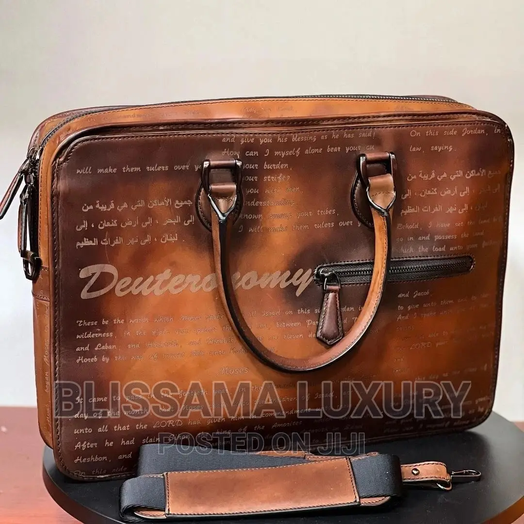 Genuine Leather Berluti Briefcase