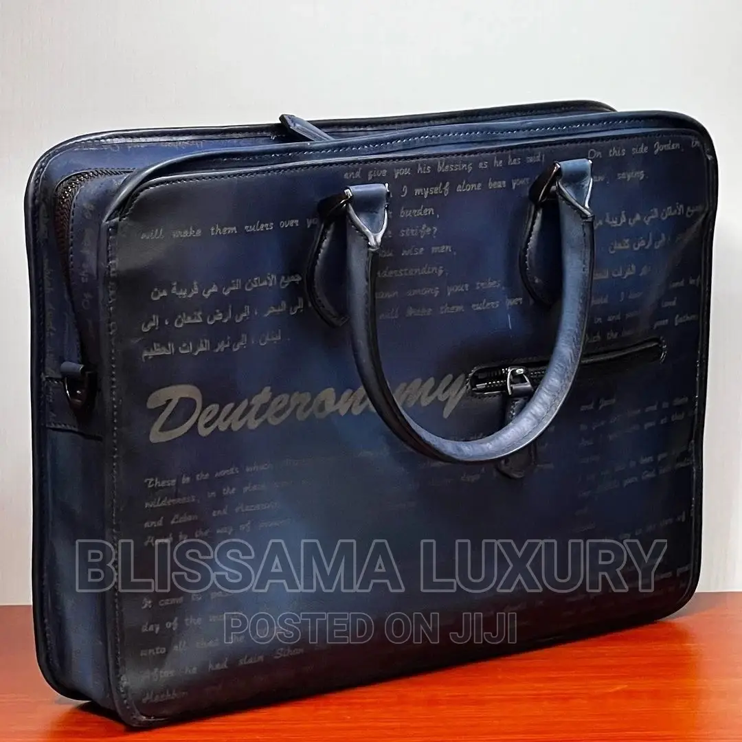 Genuine Leather Berluti Briefcase