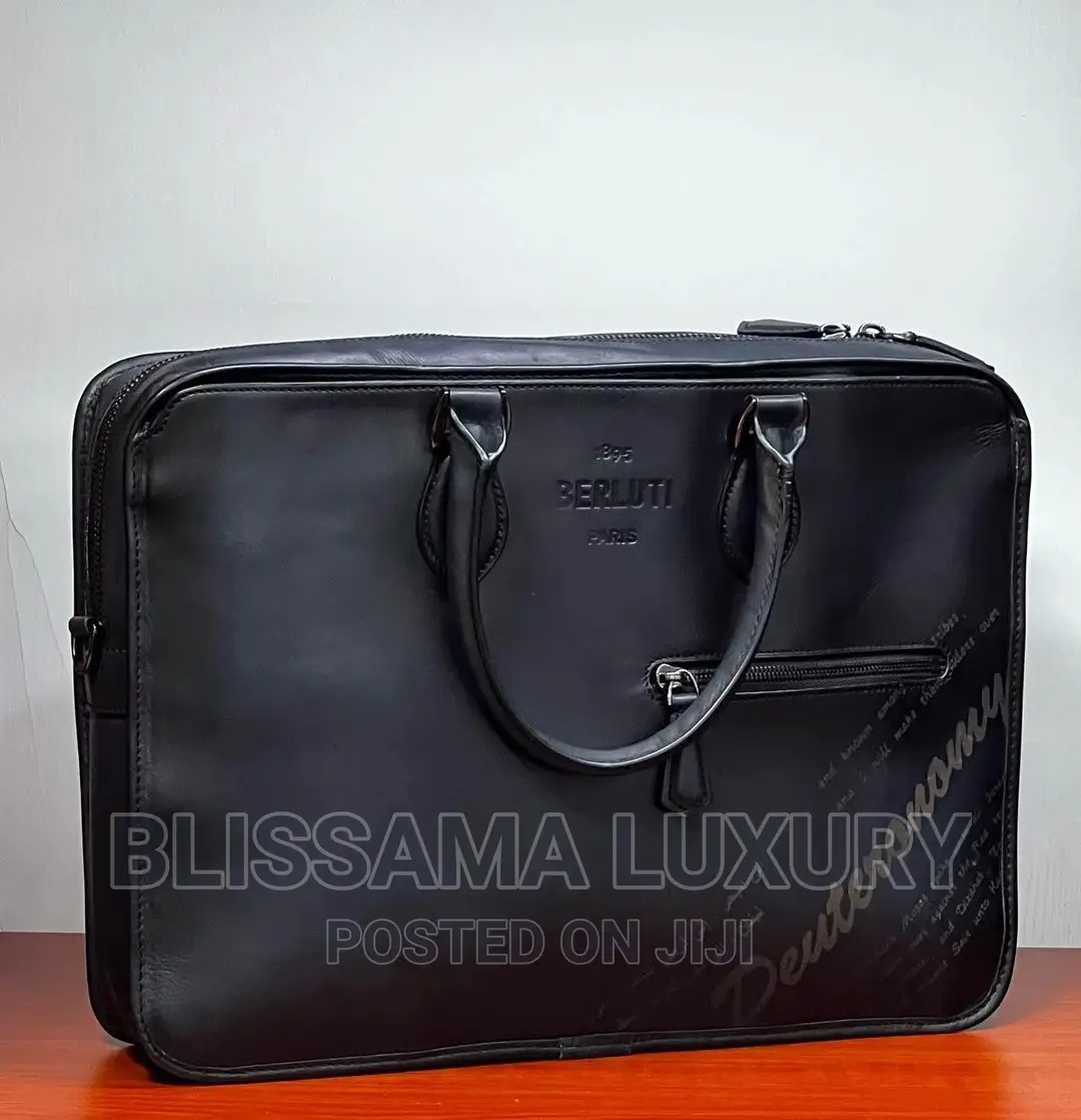 Genuine Leather Berluti Briefcase