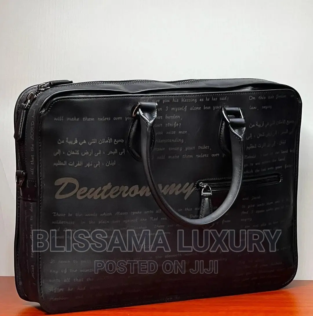 Genuine Leather Berluti Briefcase