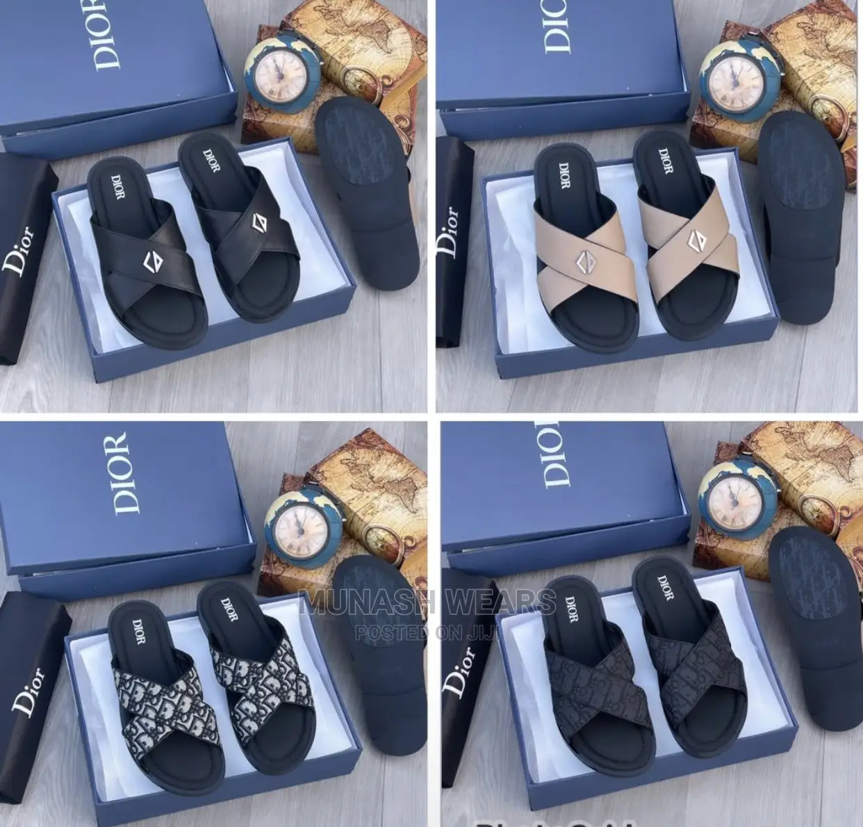 Original Leather Slipers Design for Men