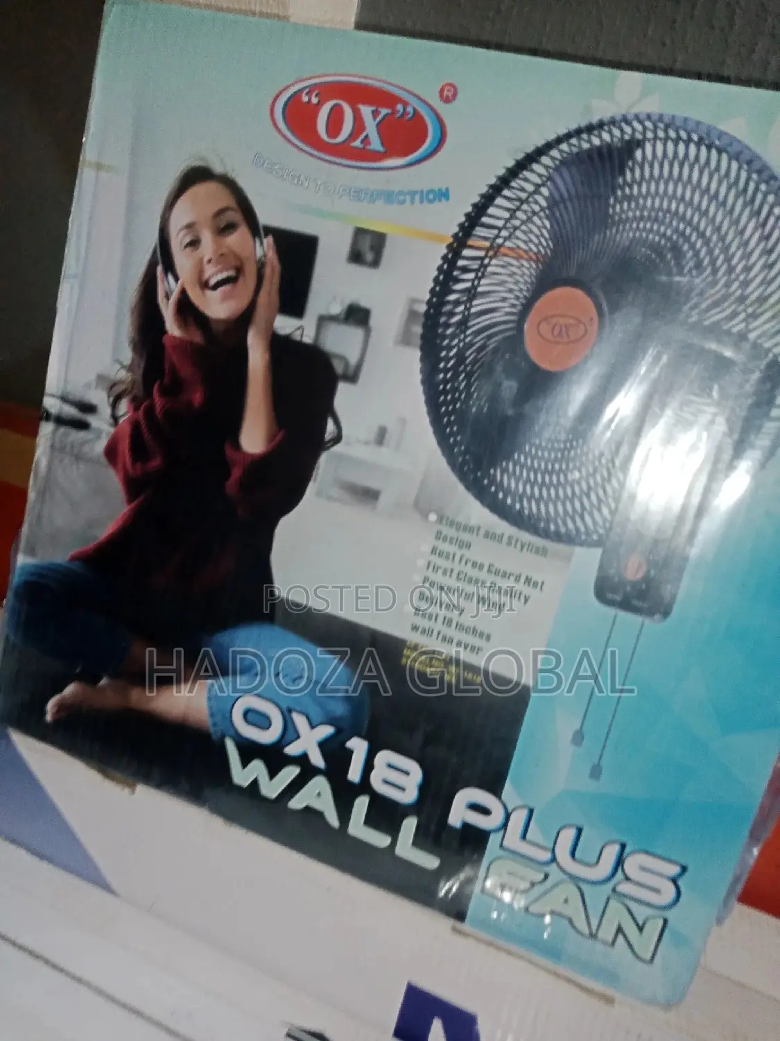 Ox Inches 18 Wall Fan Cool