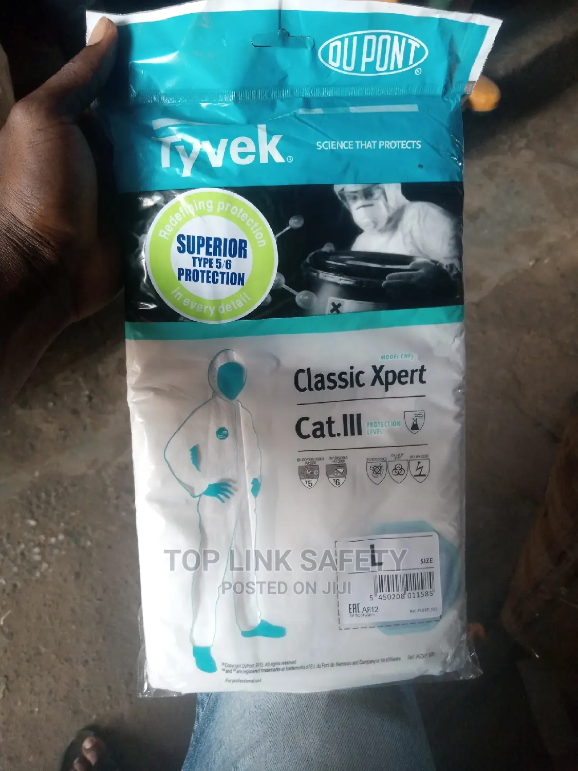 Tyvke Disposable Coveralls