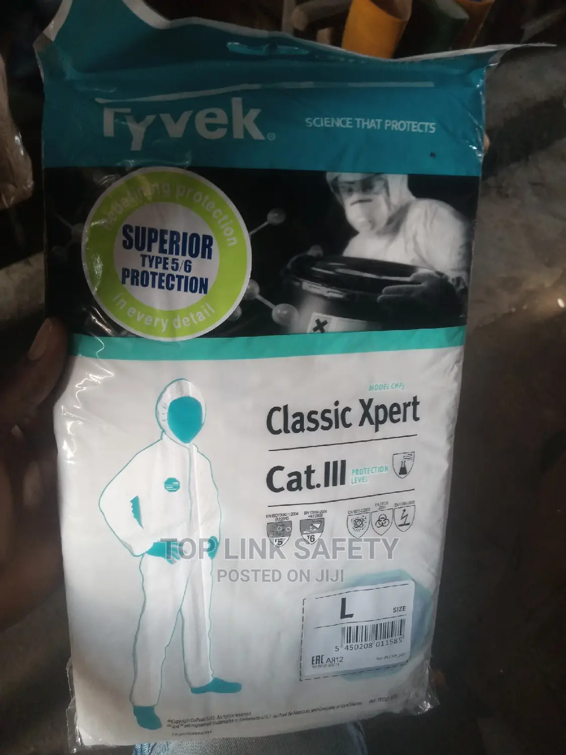Tyvke Disposable Coveralls