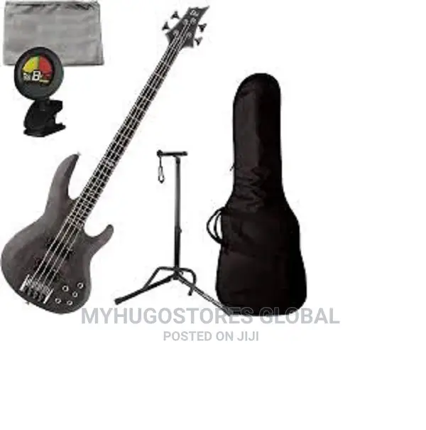 4 Strings Bass Guitar With Bag Stand