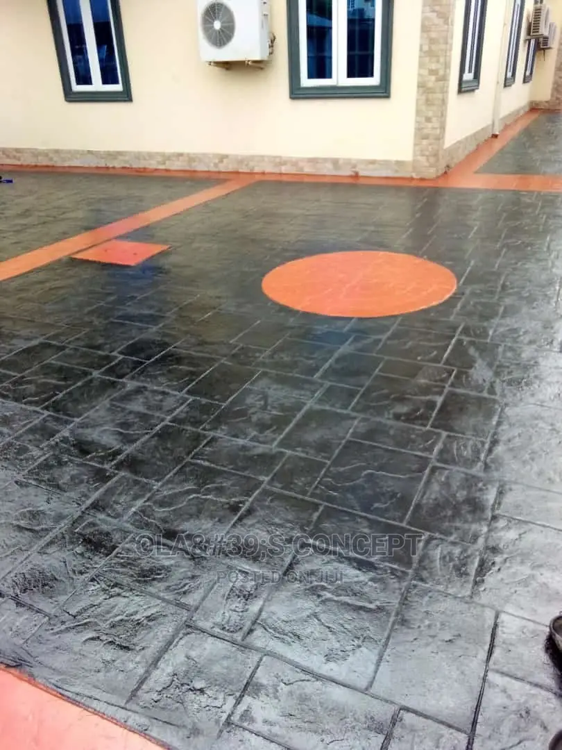Stamp Concrete Finishing