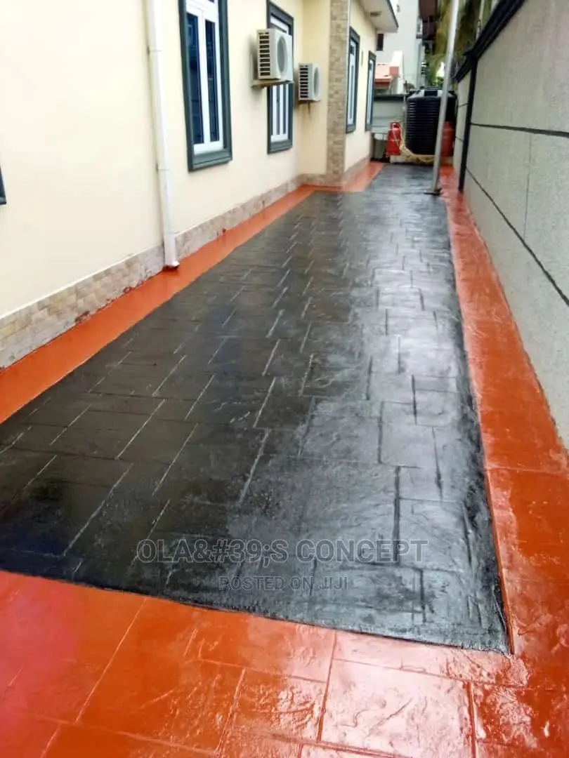 Stamp Concrete Finishing