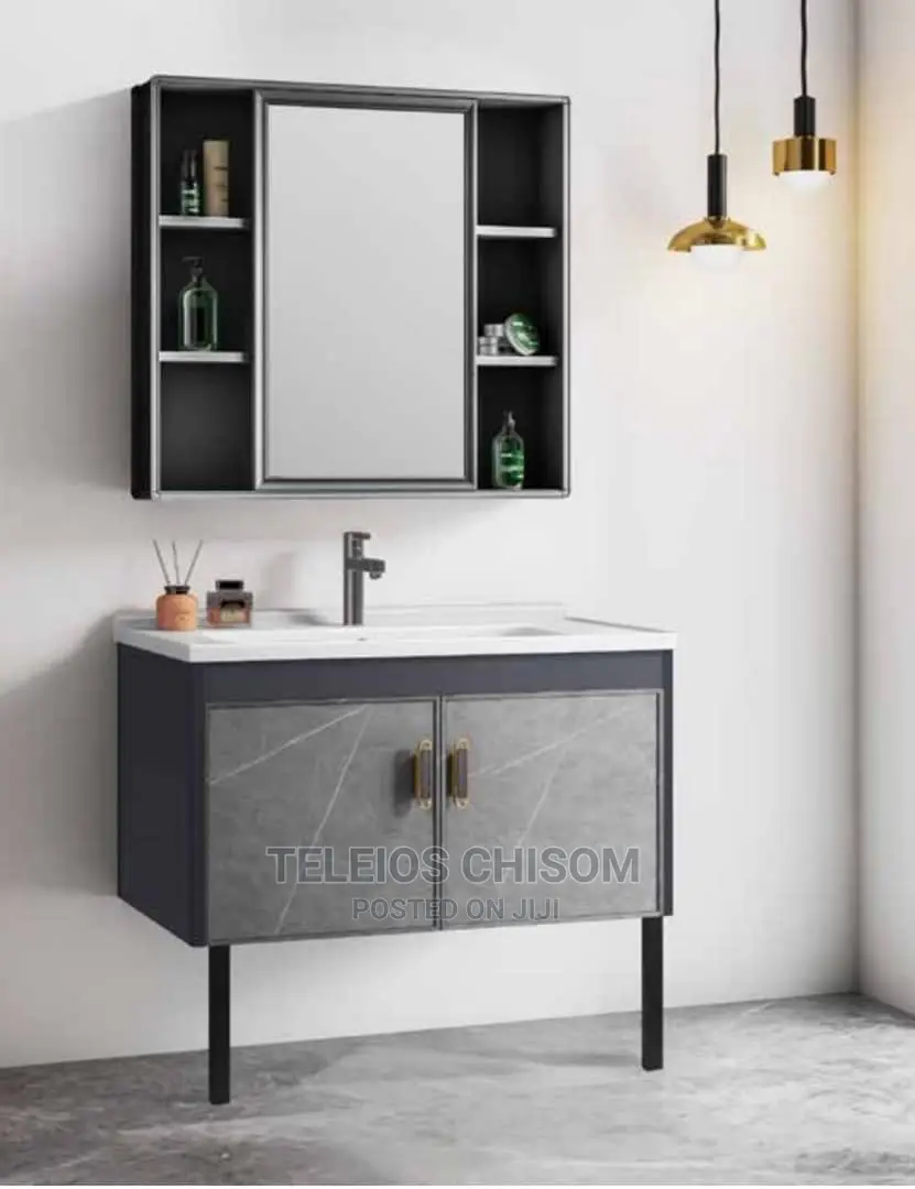 80cm Vanity Basin and Mirror