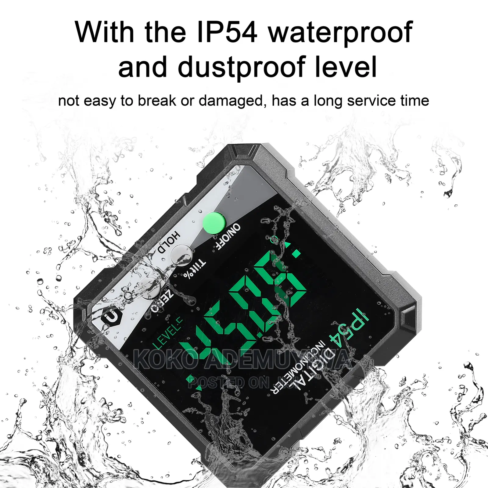 LCD Digital Inclinometer Angle Level Protractor With Magnet