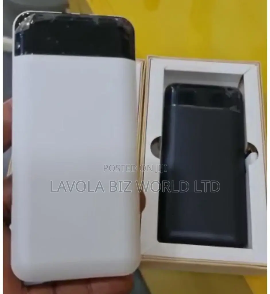 Fast Charging 10,000 Mah Powerbank With Inbuilt Cable