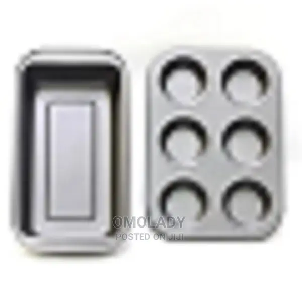 2 IN 1 Cupcake Pan and Bread Pan