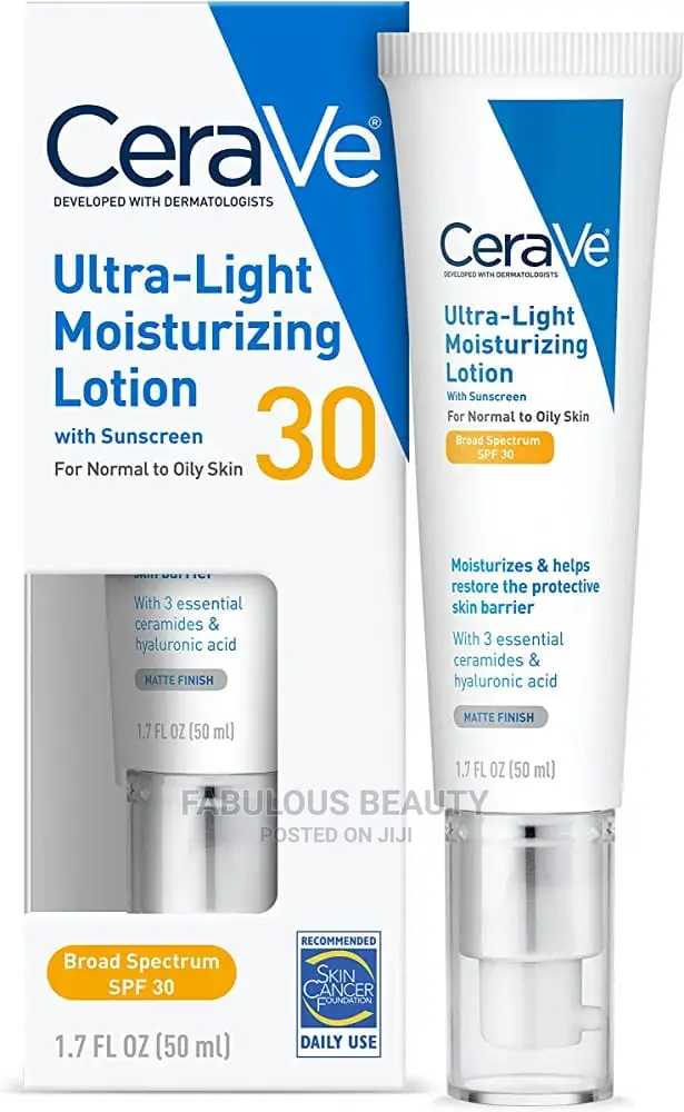 Cerave Ultra Light Moisturizing Lotion
