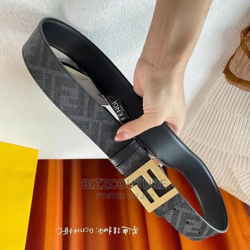 Original Italian FENDI Leather Belth Available in Store